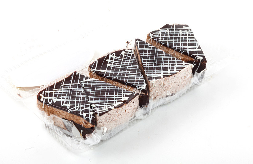 Пирожные - Пирожные «Чизкейк шоколадный» от «БонАсорти»